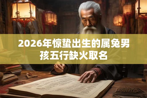 2026年惊蛰出生的属兔男孩五行缺火取名