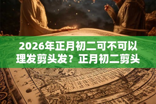 2026年正月初二可不可以理发剪头发？正月初二剪头发吉利吗？