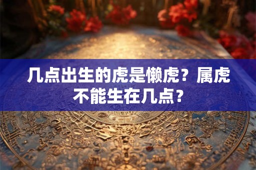 几点出生的虎是懒虎？属虎不能生在几点？