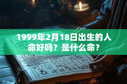1999年2月18日出生的人命好吗？是什么命？