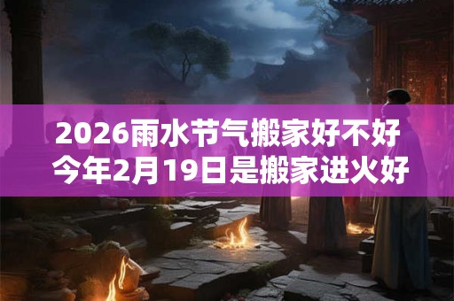 2026雨水节气搬家好不好 今年2月19日是搬家进火好日子吗