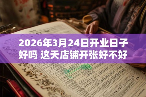 2026年3月24日开业日子好吗 这天店铺开张好不好