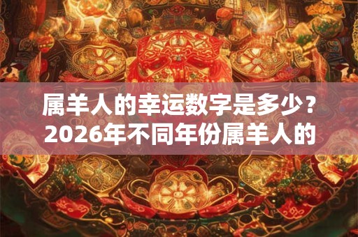 属羊人的幸运数字是多少？2026年不同年份属羊人的运势