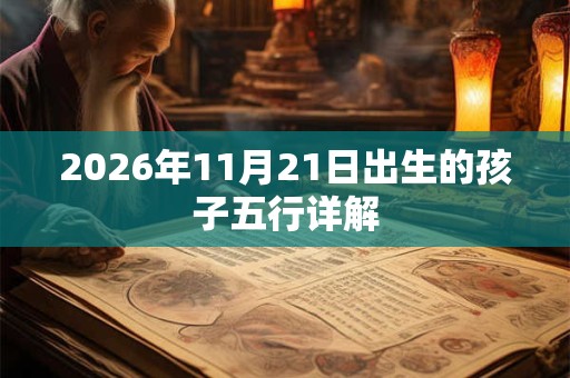 2026年11月21日出生的孩子五行详解