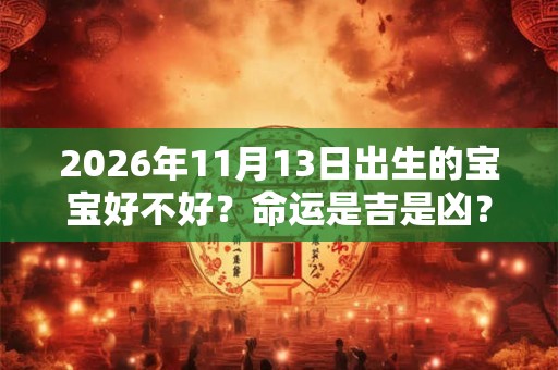 2026年11月13日出生的宝宝好不好？命运是吉是凶？