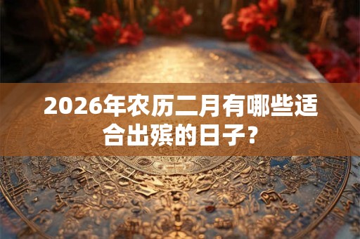 2026年农历二月有哪些适合出殡的日子? 2026年农历二月有哪些适合出殡的日子?