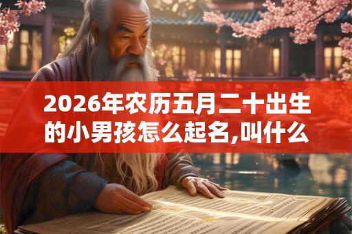 2026年农历五月二十出生的小男孩怎么起名,叫什么好 2026年农历五月二十出生的小男孩怎么起名,叫什么好