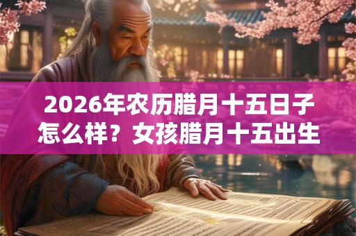 2026年农历腊月十五日子怎么样？女孩腊月十五出生好吗？