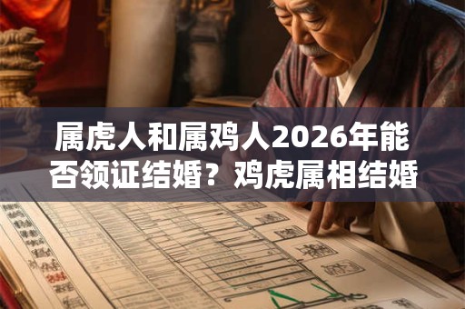 属虎人和属鸡人2026年能否领证结婚？鸡虎属相结婚后果