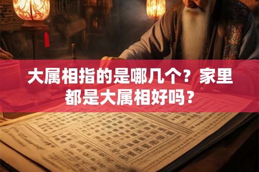 大属相指的是哪几个?家里都是大属相好吗? 大属相指的是哪几个?家里都是大属相好吗?