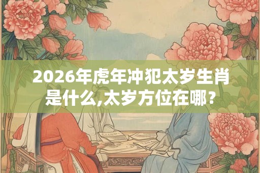 2026年虎年冲犯太岁生肖是什么,太岁方位在哪？