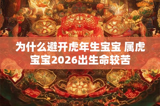 为什么避开虎年生宝宝 属虎宝宝2026出生命较苦