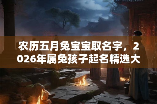 农历五月兔宝宝取名字，2026年属兔孩子起名精选大全
