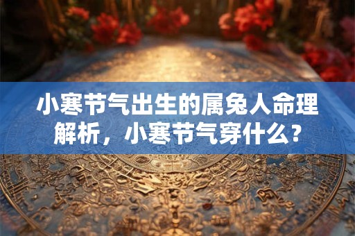小寒节气出生的属兔人命理解析，小寒节气穿什么？