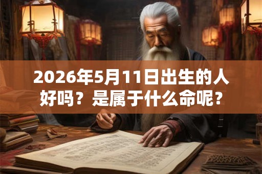 2026年5月11日出生的人好吗？是属于什么命呢？