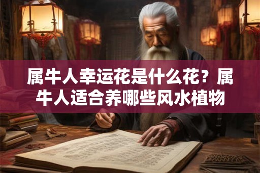 属牛人幸运花是什么花？属牛人适合养哪些风水植物