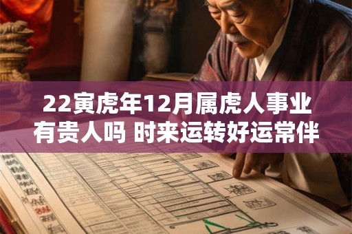 22寅虎年12月属虎人事业有贵人吗 时来运转好运常伴