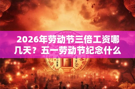 2026年劳动节三倍工资哪几天？五一劳动节纪念什么？