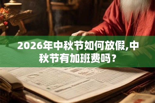 2026年中秋节如何放假,中秋节有加班费吗？