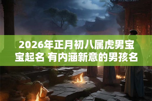 2026年正月初八属虎男宝宝起名 有内涵新意的男孩名字 2026年正月初八属虎男宝宝起名 有内涵新意的男孩名字