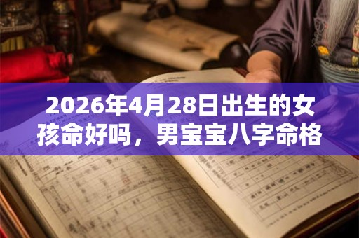 2026年4月28日出生的女孩命好吗,男宝宝八字命格 2026年4月28日出生的女孩命好吗,男宝宝八字命格