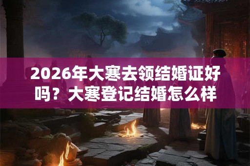 2026年大寒去领结婚证好吗？大寒登记结婚怎么样