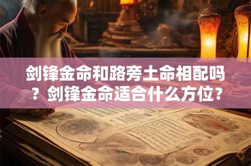 剑锋金命和路旁土命相配吗?剑锋金命适合什么方位? 剑锋金命和路旁土命相配吗?剑锋金命适合什么方位?