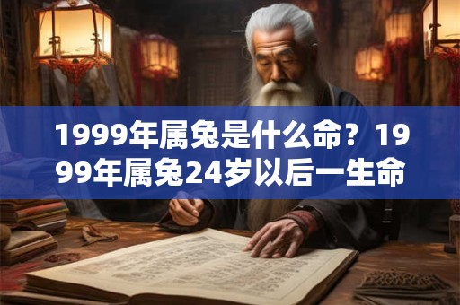 1999年属兔是什么命？1999年属兔24岁以后一生命运