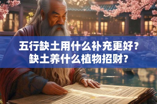 五行缺土用什么补充更好？缺土养什么植物招财？