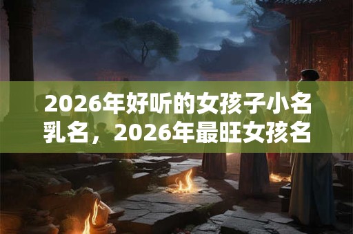 2026年好听的女孩子小名乳名，2026年最旺女孩名字