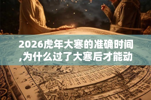 2026虎年大寒的准确时间,为什么过了大寒后才能动土？