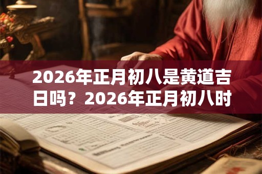 2026年正月初八是黄道吉日吗？2026年正月初八时辰吉凶一览表