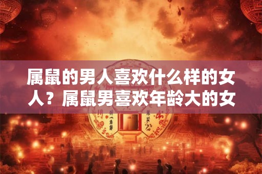 属鼠的男人喜欢什么样的女人？属鼠男喜欢年龄大的女人吗？