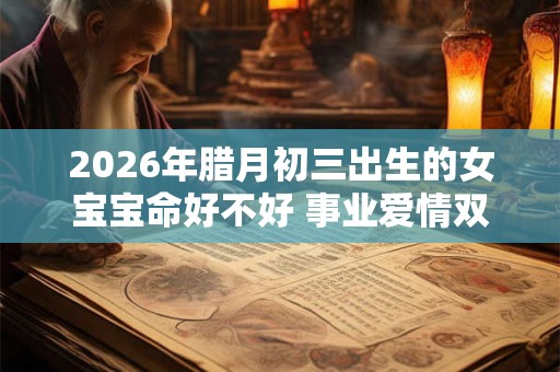 2026年腊月初三出生的女宝宝命好不好 事业爱情双丰收 2026年腊月初三出生的女宝宝命好不好 事业爱情双丰收