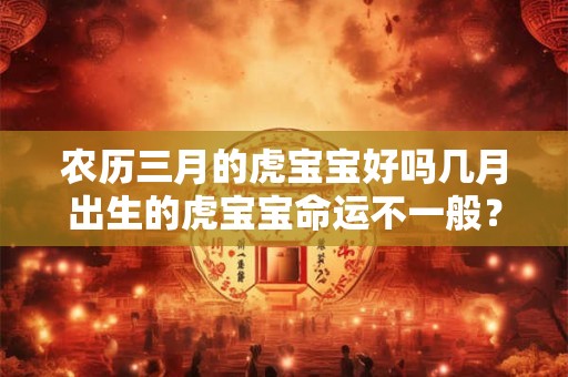 农历三月的虎宝宝好吗几月出生的虎宝宝命运不一般? 农历三月的虎宝宝好吗几月出生的虎宝宝命运不一般?