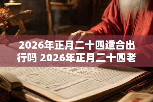 2026年正月二十四适合出行吗 2026年正月二十四老黄历