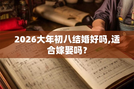 2026大年初八结婚好吗,适合嫁娶吗? 2026大年初八结婚好吗,适合嫁娶吗?