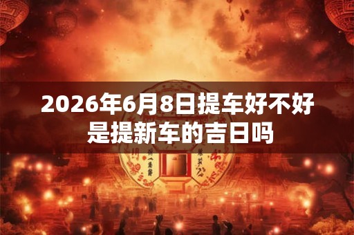 2026年6月8日提车好不好 是提新车的吉日吗