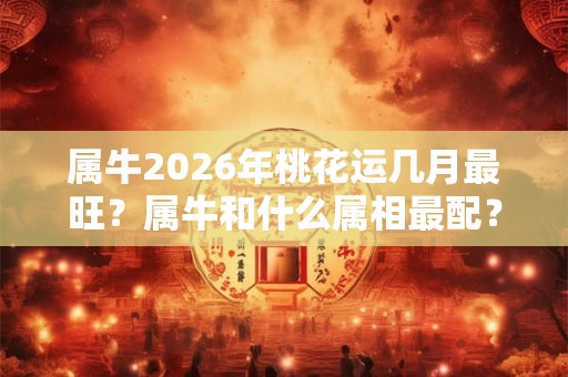 属牛2026年桃花运几月最旺?属牛和什么属相最配? 属牛2026年桃花运几月最旺?属牛和什么属相最配?