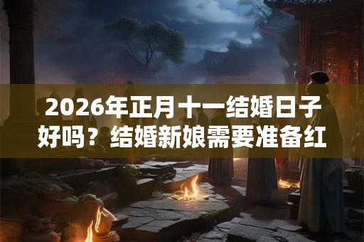 2026年正月十一结婚日子好吗？结婚新娘需要准备红包吗？