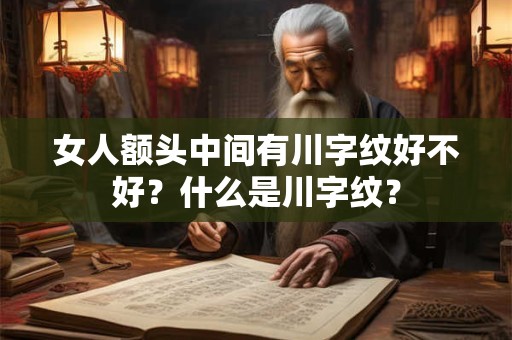 女人额头中间有川字纹好不好?什么是川字纹? 女人额头中间有川字纹好不好?什么是川字纹?