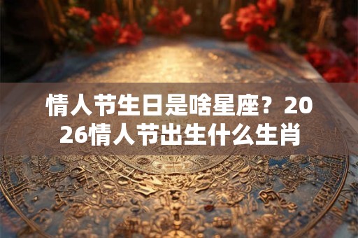 情人节生日是啥星座?2026情人节出生什么生肖 情人节生日是啥星座?2026情人节出生什么生肖