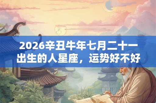 2026辛丑牛年七月二十一出生的人星座,运势好不好? 2026辛丑牛年七月二十一出生的人星座,运势好不好?