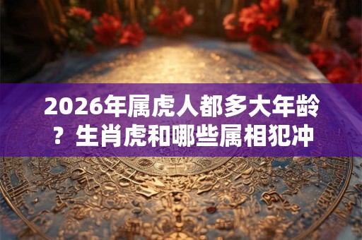 2026年属虎人都多大年龄?生肖虎和哪些属相犯冲 2026年属虎人都多大年龄?生肖虎和哪些属相犯冲