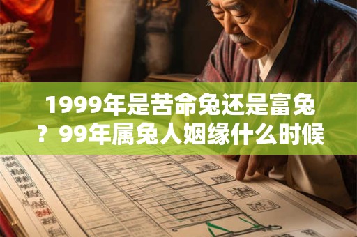 1999年是苦命兔还是富兔?99年属兔人姻缘什么时候到? 1999年是苦命兔还是富兔?99年属兔人姻缘什么时候到?