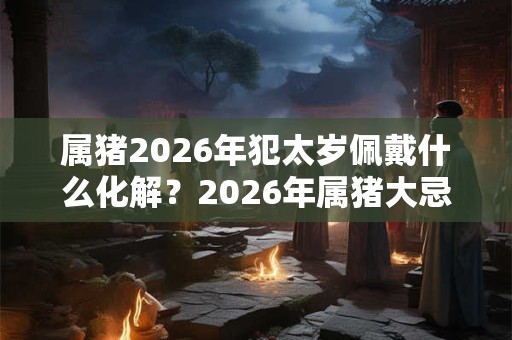 属猪2026年犯太岁佩戴什么化解？2026年属猪大忌