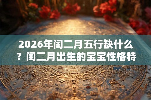 2026年闰二月五行缺什么？闰二月出生的宝宝性格特点