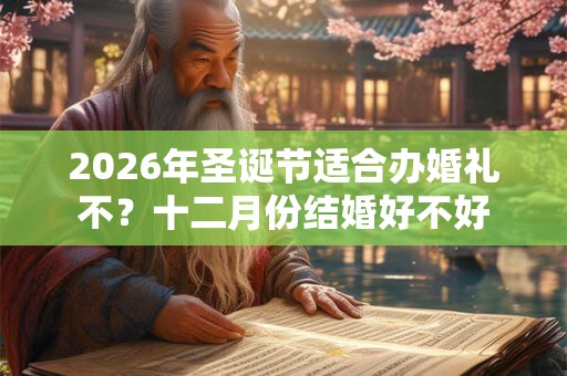 2026年圣诞节适合办婚礼不?十二月份结婚好不好 2026年圣诞节适合办婚礼不?十二月份结婚好不好