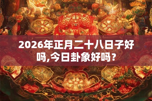 2026年正月二十八日子好吗,今日卦象好吗？