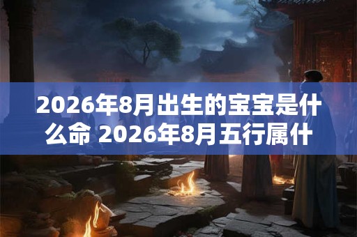 2026年8月出生的宝宝是什么命 2026年8月五行属什么命